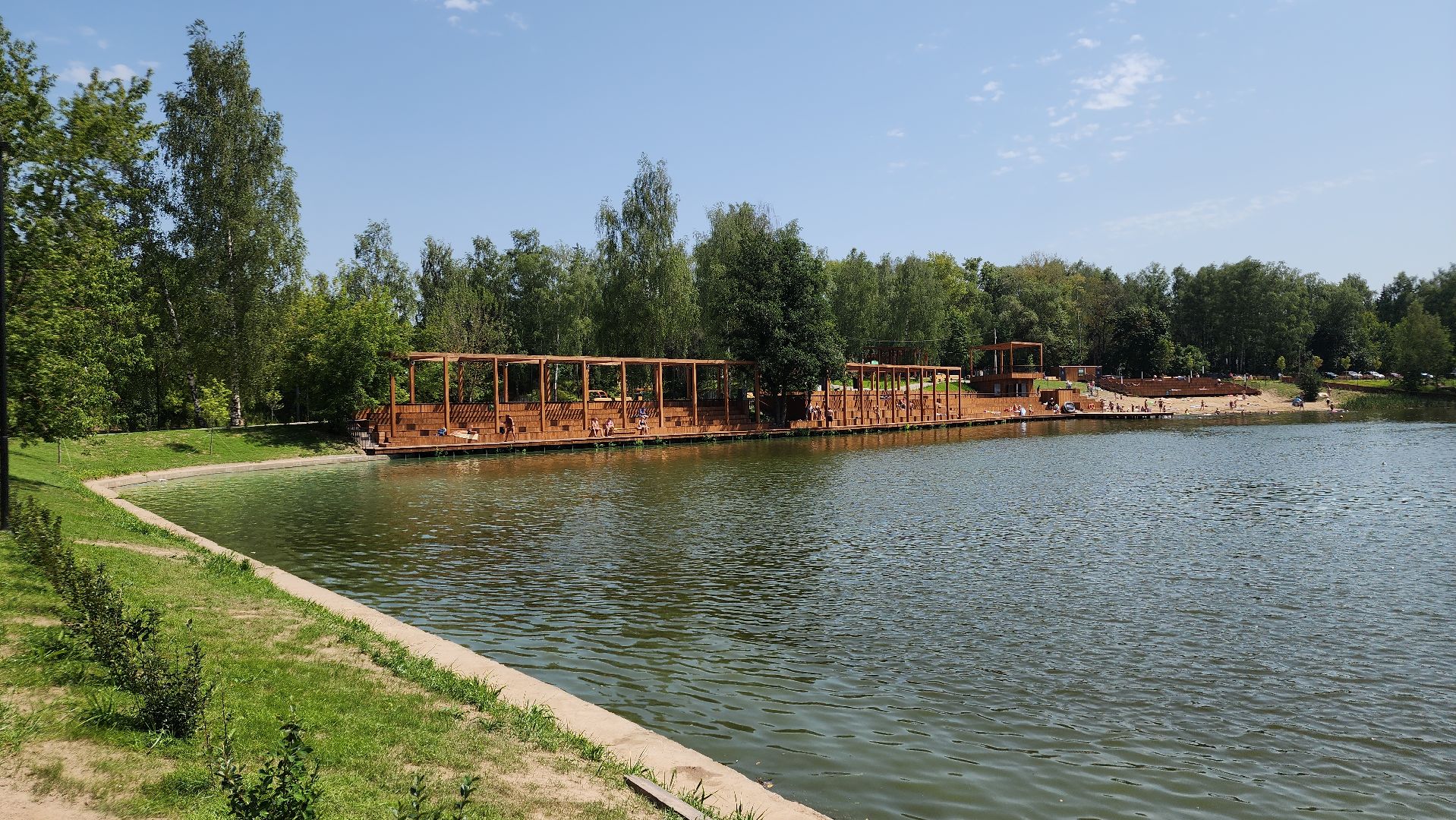 рыбаки, рыбалка, лосино-петровский, водоём,