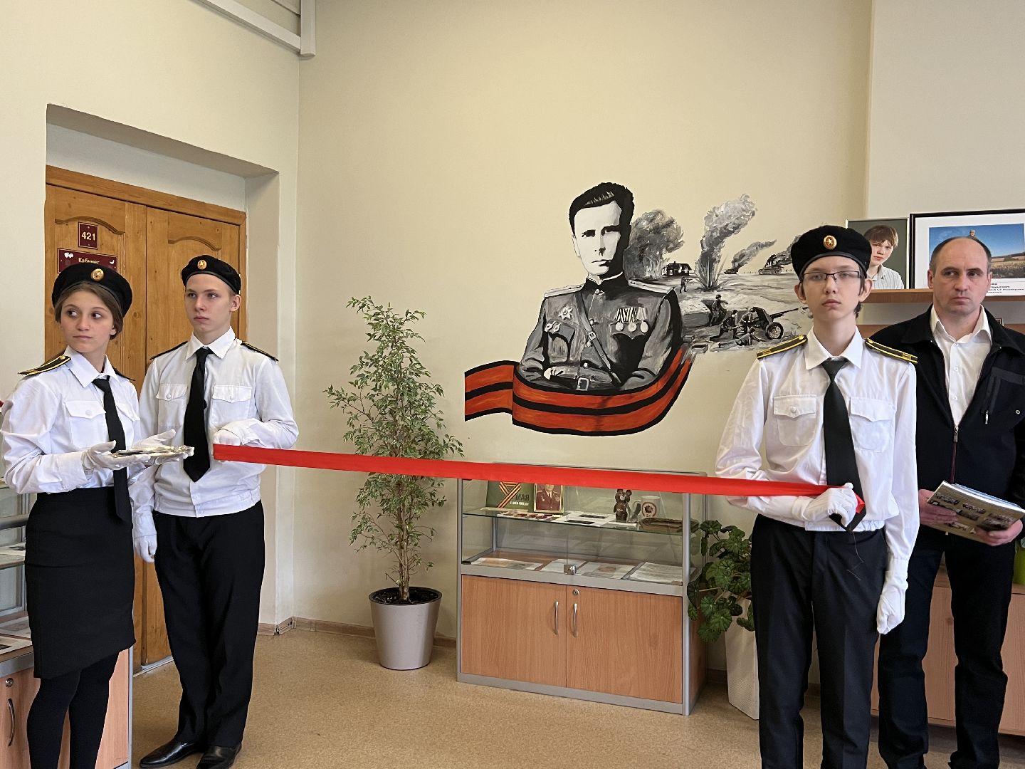 Химки, школа, ветеран, 9 мая, День Победы, Лица героев