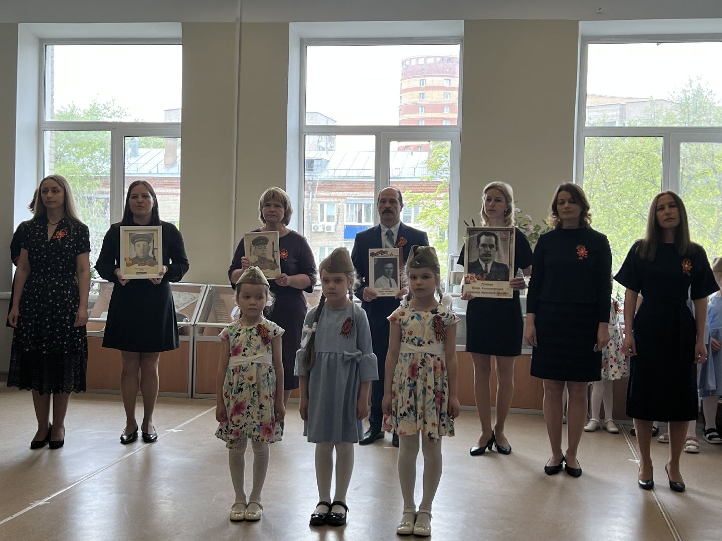 Химки, школа, ветеран, 9 мая, День Победы, Лица героев