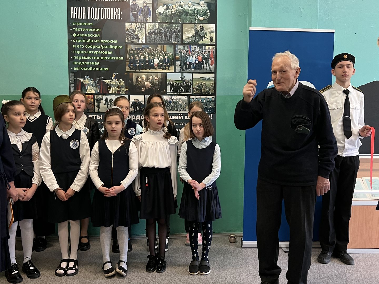 Химки, школа, ветеран, 9 мая, День Победы, Лица героев