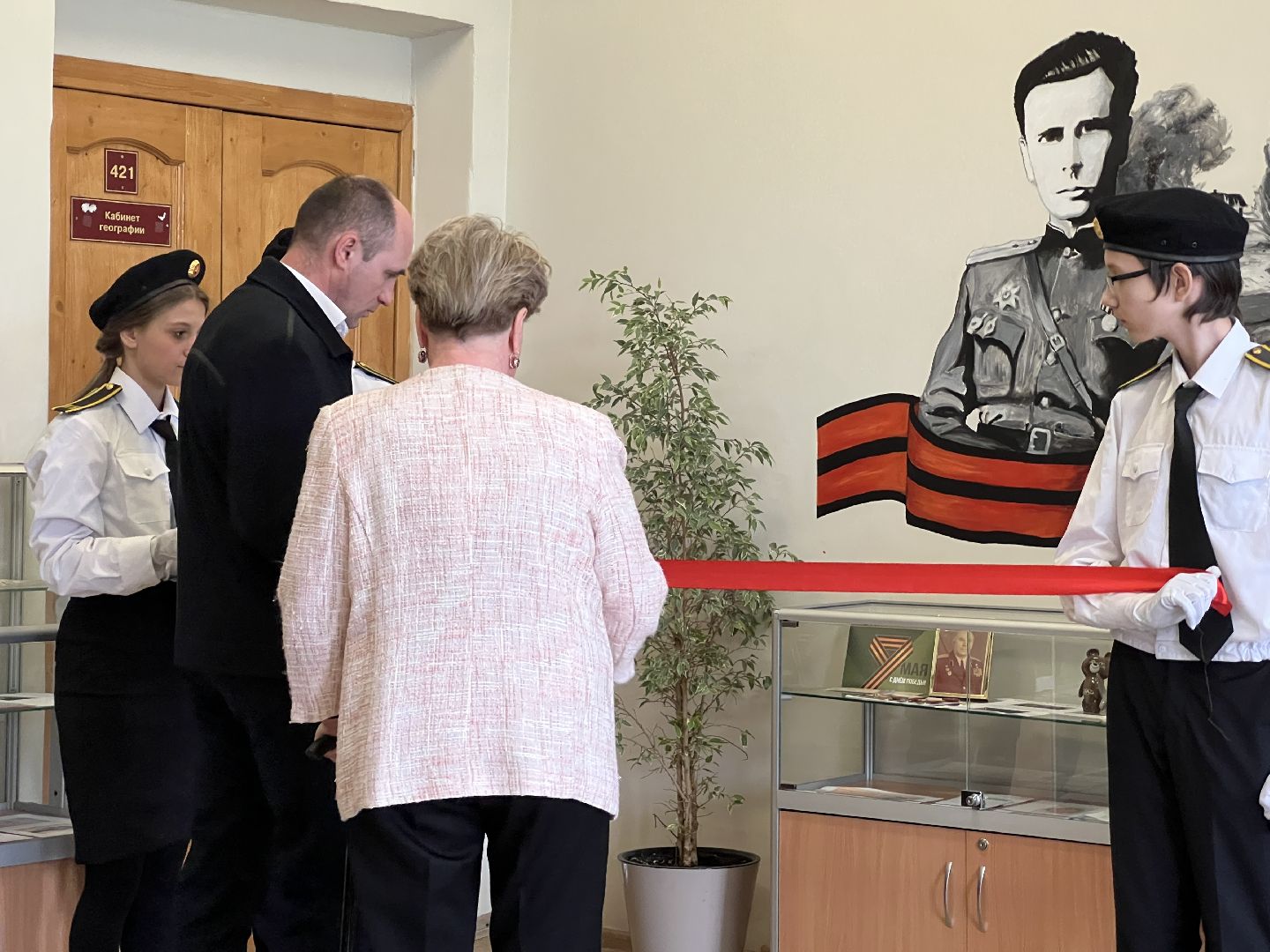 Химки, школа, ветеран, 9 мая, День Победы, Лица героев