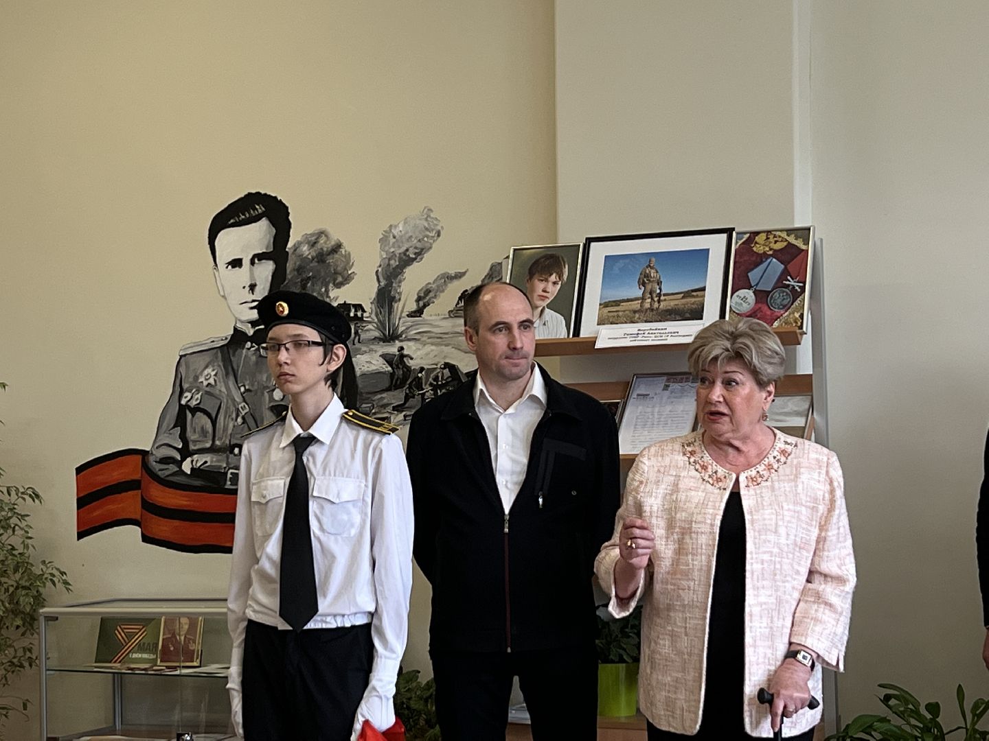 Химки, школа, ветеран, 9 мая, День Победы, Лица героев