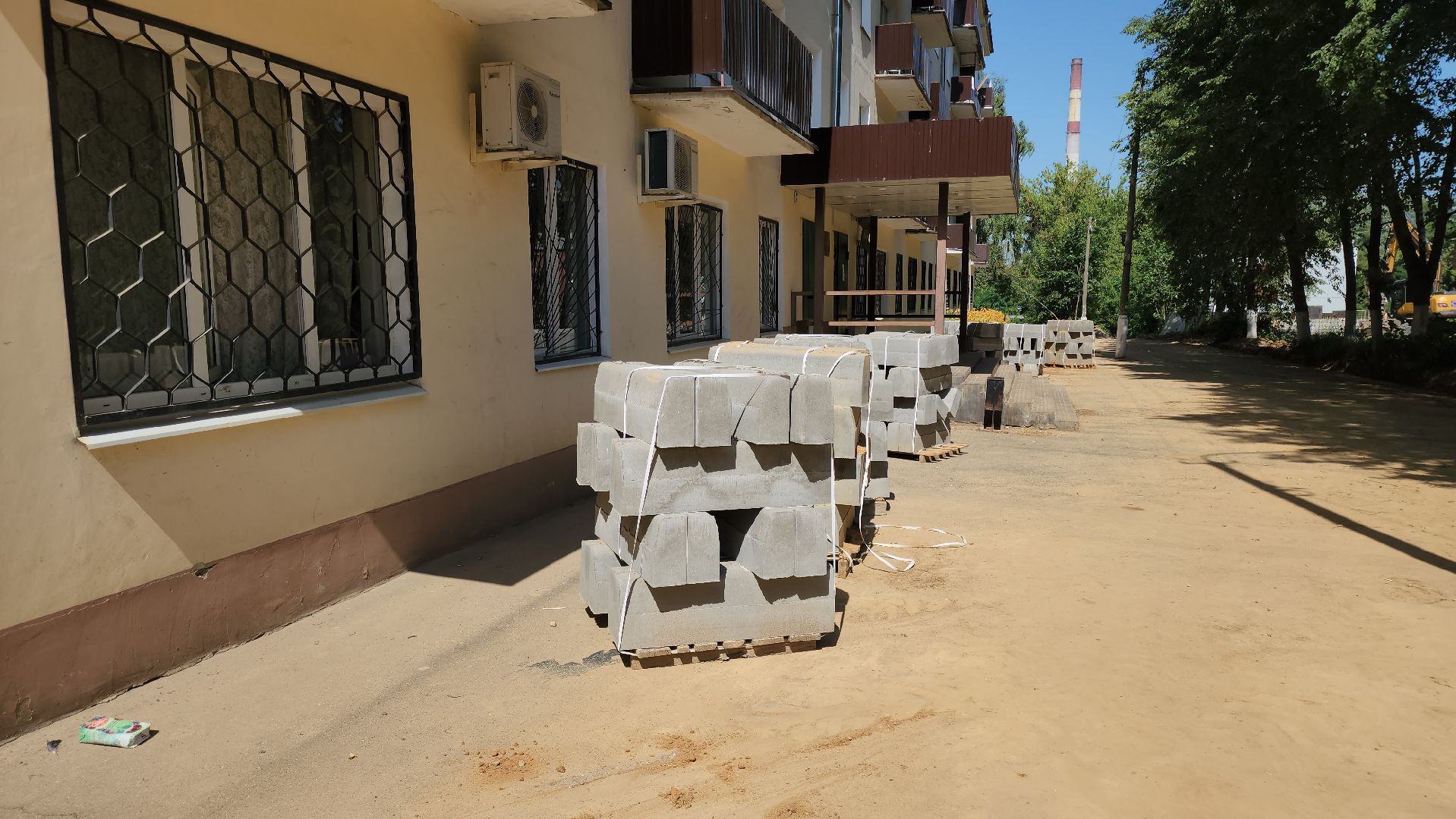 кашира, благоустройство, дворы, парковка автомобилей, теплотрасса, асфальтирование дворов,