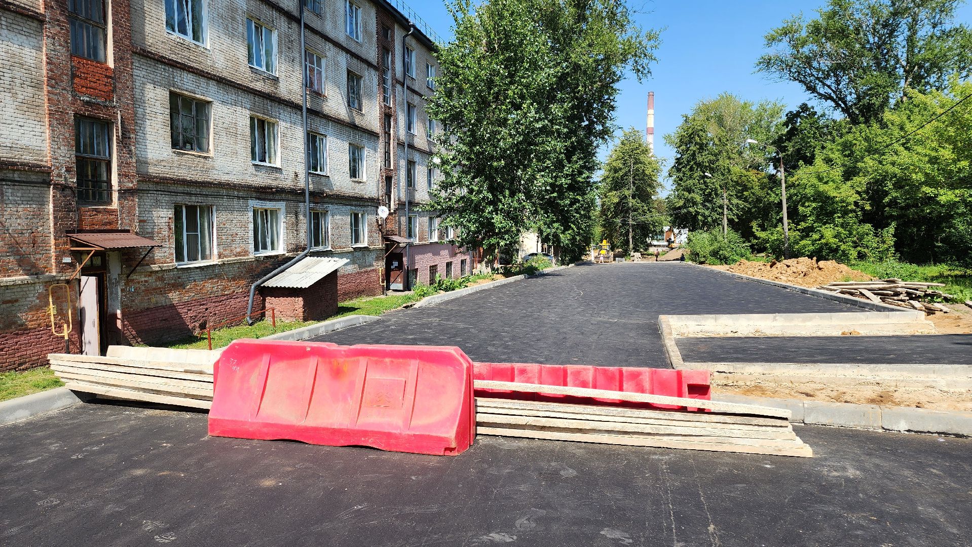 кашира, благоустройство, дворы, парковка автомобилей, теплотрасса, асфальтирование дворов,