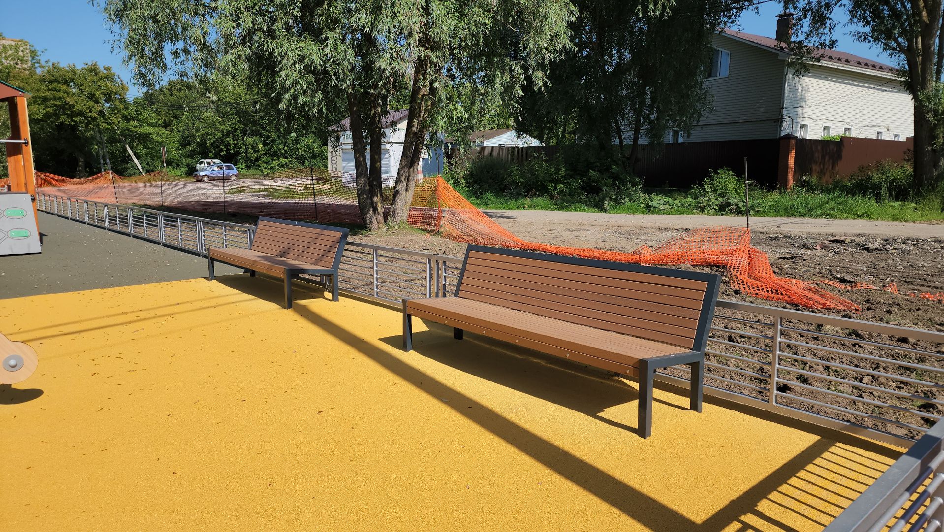 кашира, благоустройство, детская игровая площадка, модернизация, обновление детских площадок, безопасное покрытие, дети, отдых,