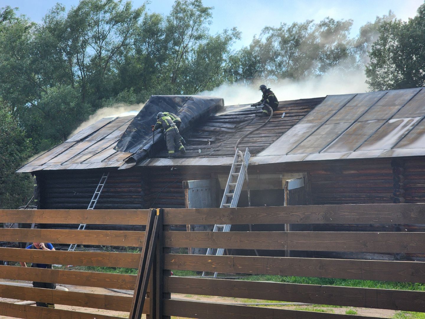 мураново, пожар, музей-усадьба ,