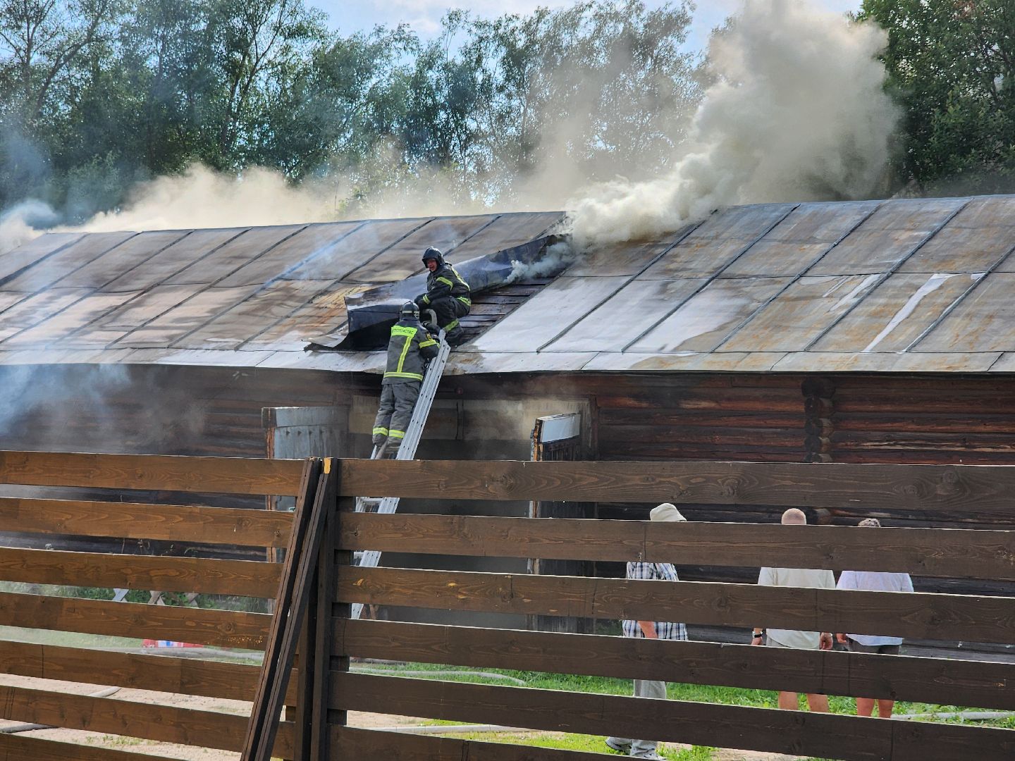 мураново, пожар, музей-усадьба ,