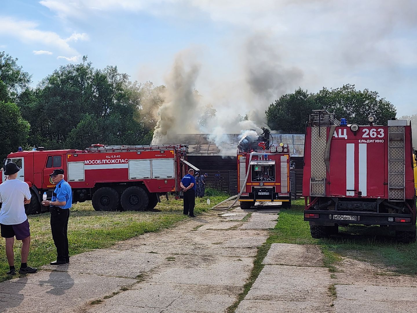 мураново, пожар, музей-усадьба ,