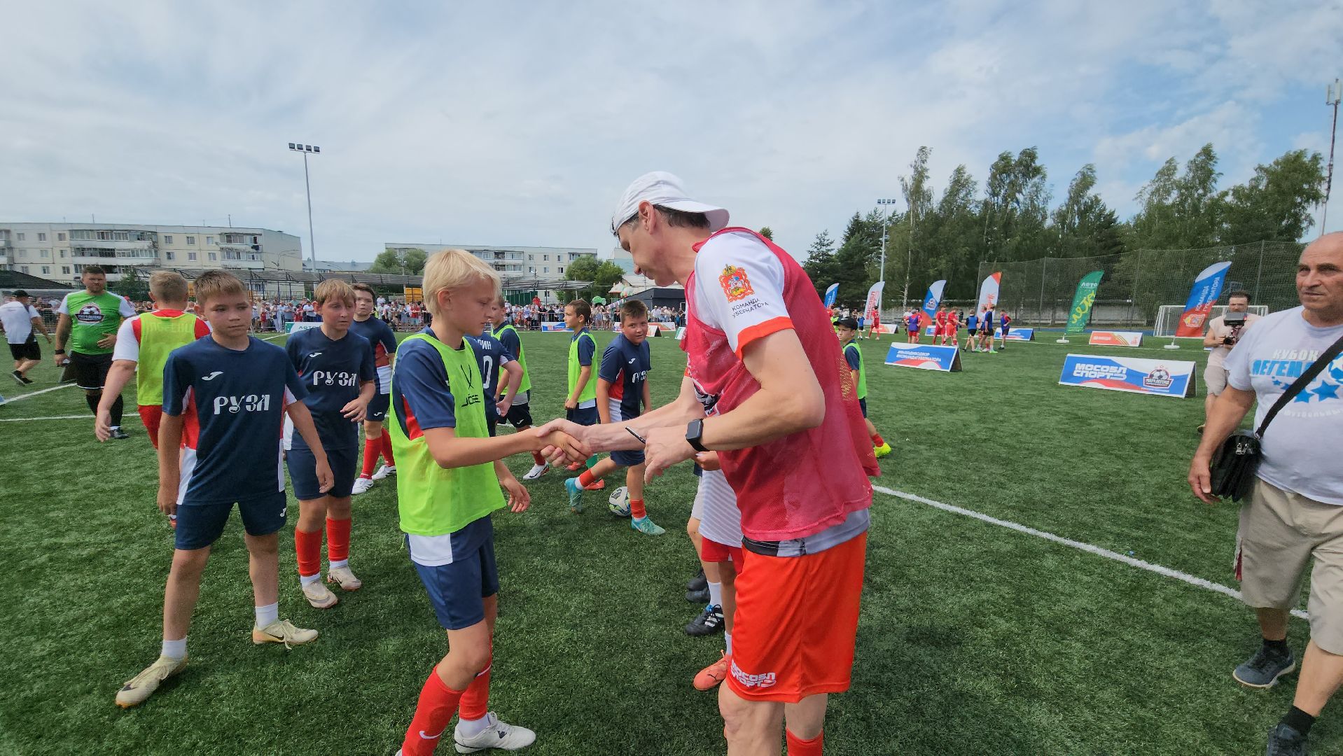 руза, матч легенд, футбор, спорт в рузе, стадион урожай,