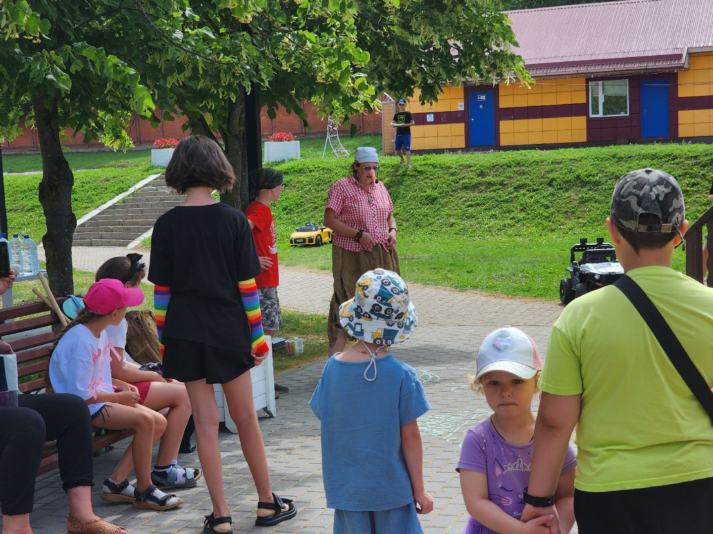 дубна, парк семейного отдыха, баба яга,детский праздник, катание верхом, пони, лошади,