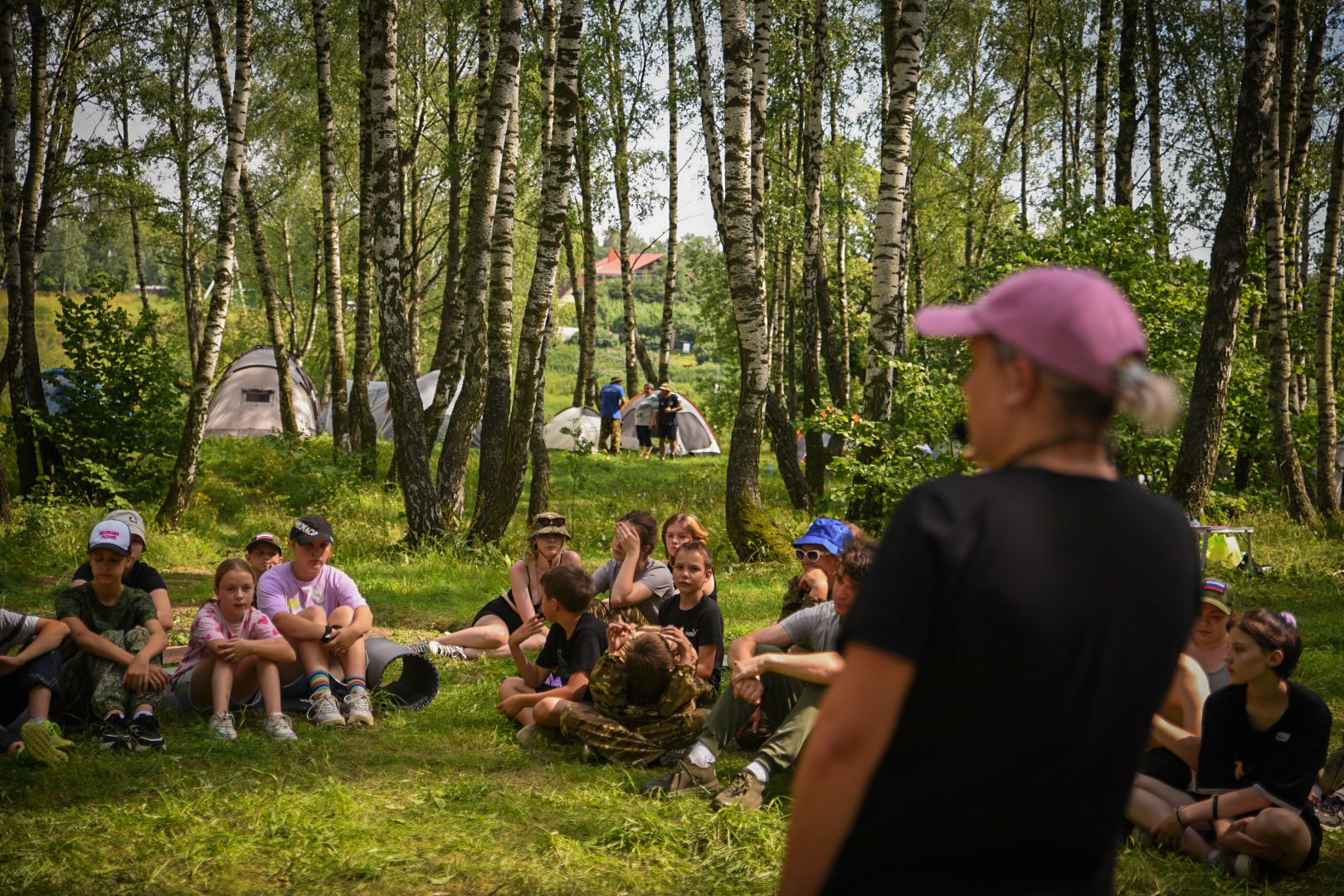 бронницы, бронницкая казачья молоджная сотня , полевой выход , патриотический клуб в бронницах, дети, курс молодого бойца ,