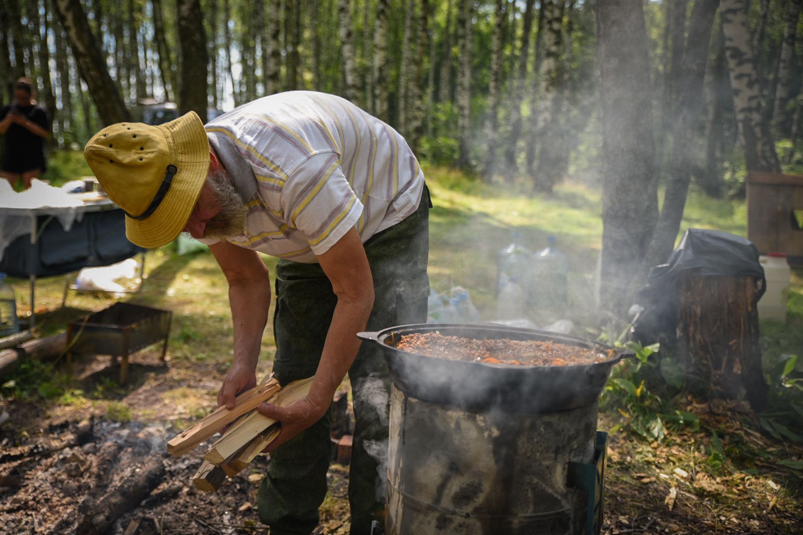 бронницы, бронницкая казачья молоджная сотня , полевой выход , патриотический клуб в бронницах, дети, курс молодого бойца ,