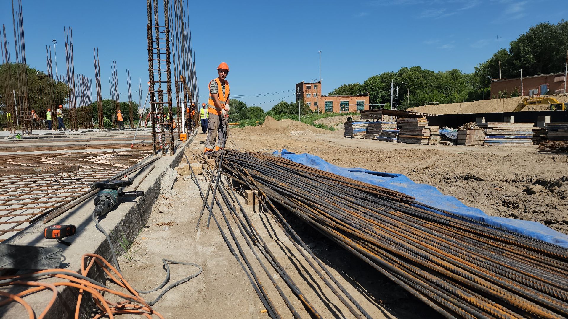 серпухов, реконструкция очистных сооружений, строительство, безымянный переулок, экология,