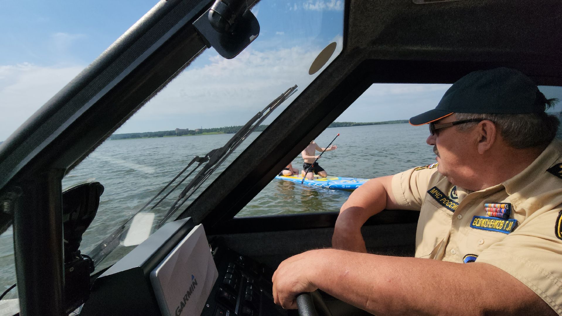 Руза, рузское водохранилище, гимс мчс россии, рейд безопасности на пляже,