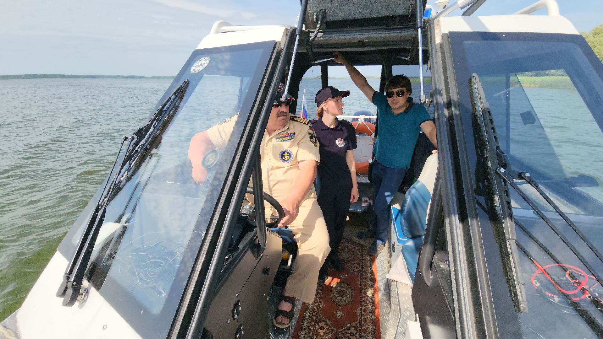 Руза, рузское водохранилище, гимс мчс россии, рейд безопасности на пляже,