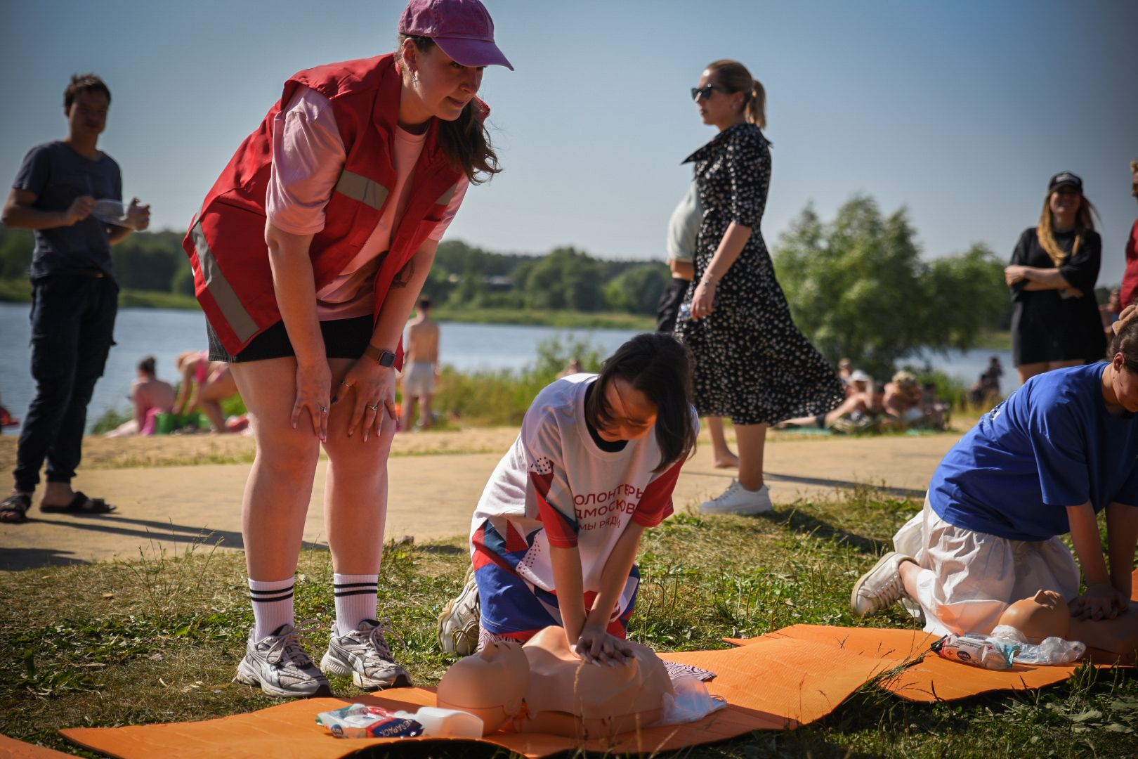 воскресенск, российский красный крест в воскресенске, мастер-класс по сердечно-легочной реанимации ,