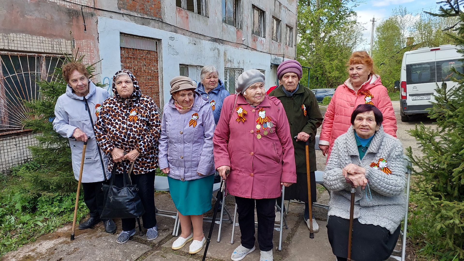 день победы, серпухов, встреча поколений, ветераны, молодежь, памятник, вов,