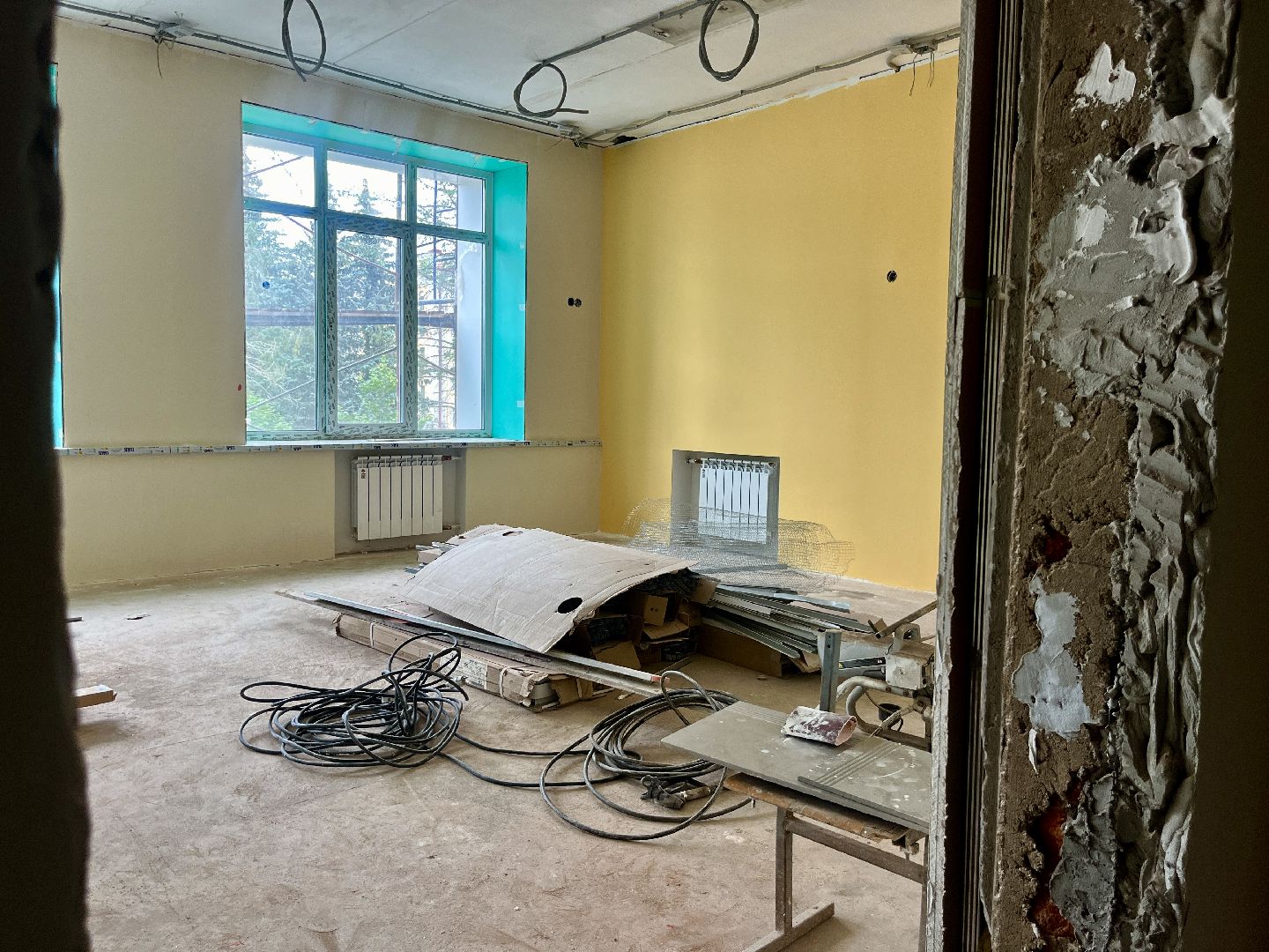 наро-фоминск, наро-фоминский городской округ, школа искусств гармония, ремонт школы искусств в наро-фоминске,было-стало,