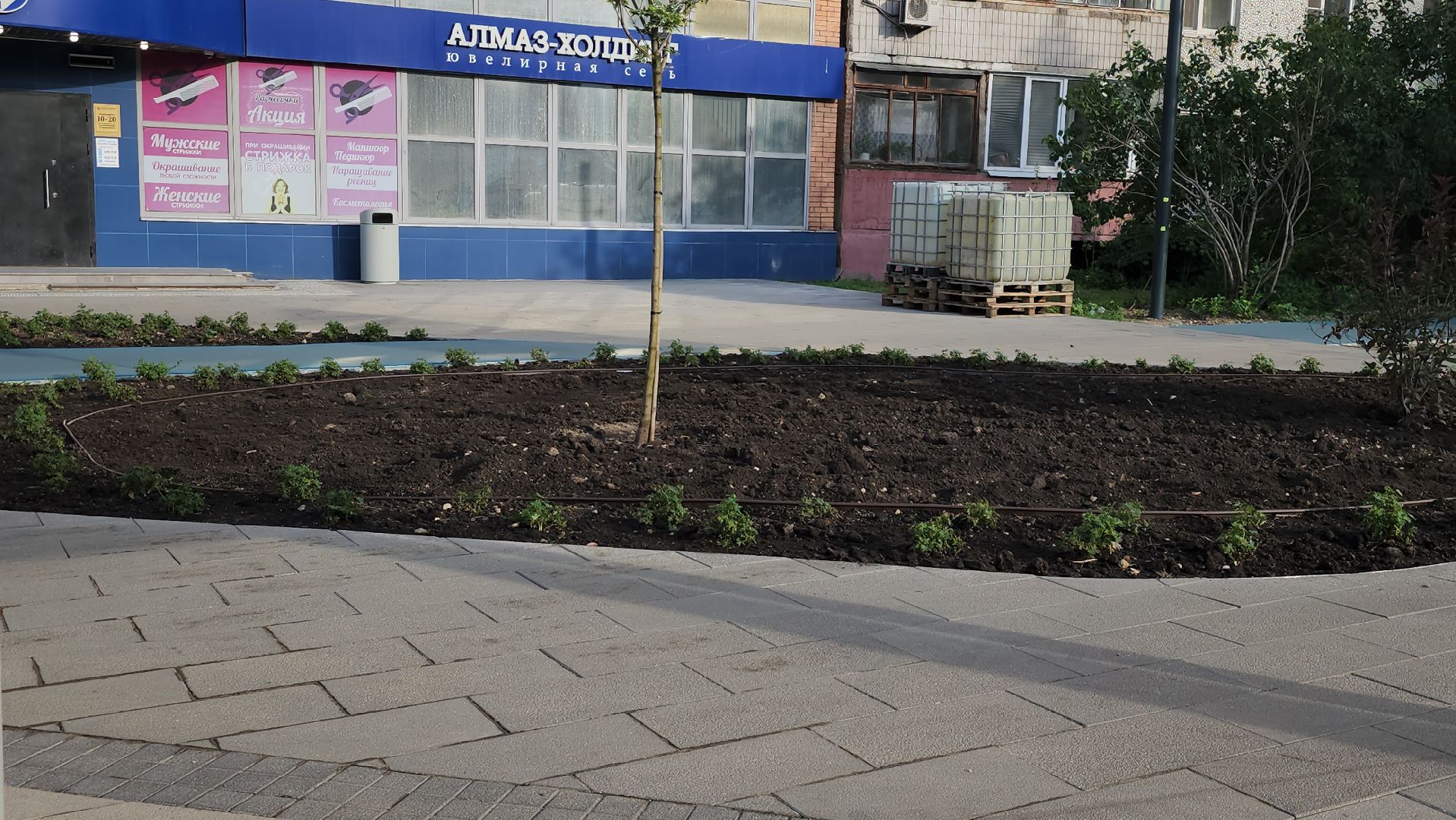 щёлково, сквер вдоль пролетарского проспекта, благоустройство сквера,