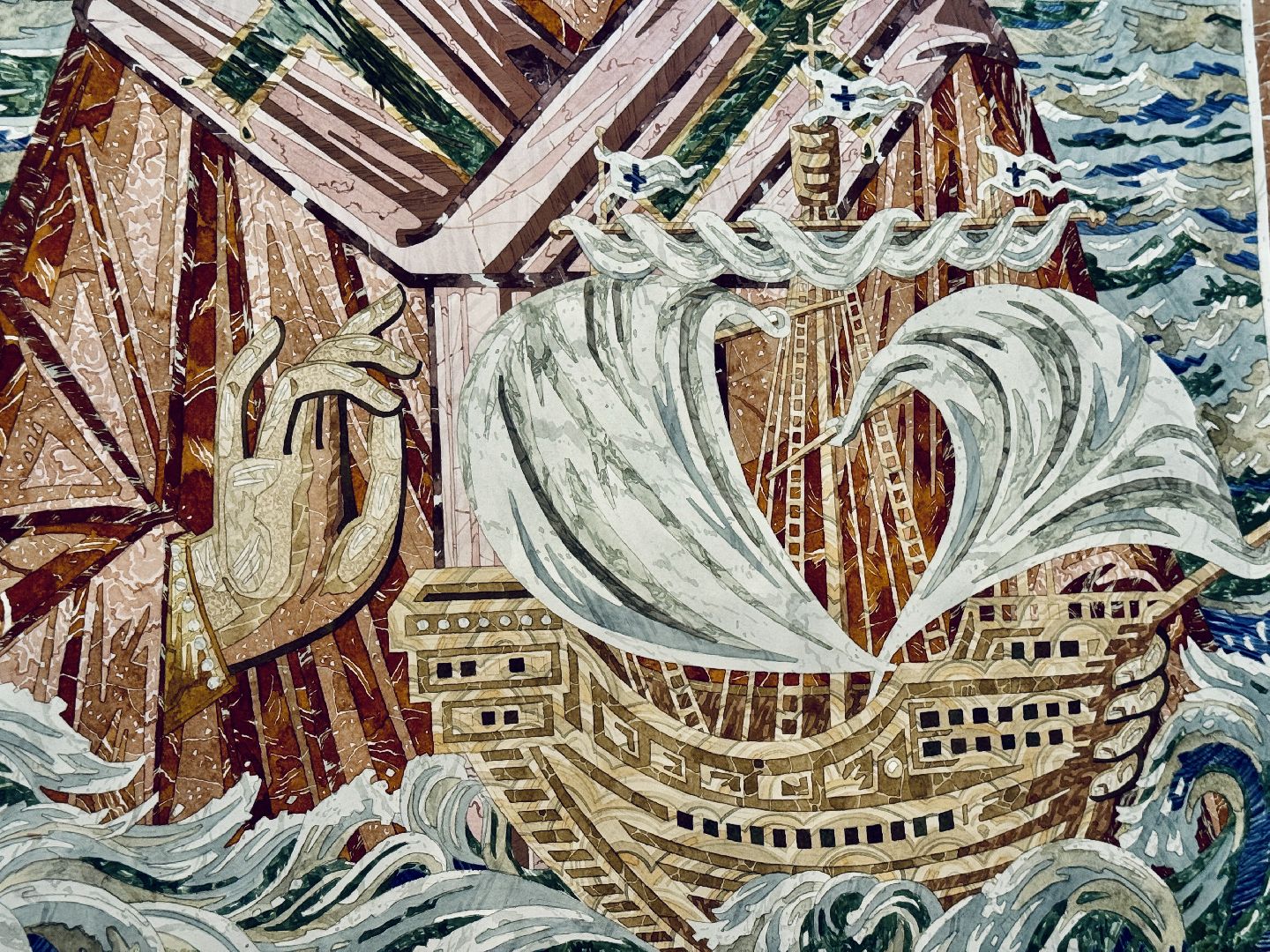 раменское, гжель, иконы, иконы из камня, православие, фестиваль, православный фестиваль, ромашковое поле, покровский храм ,