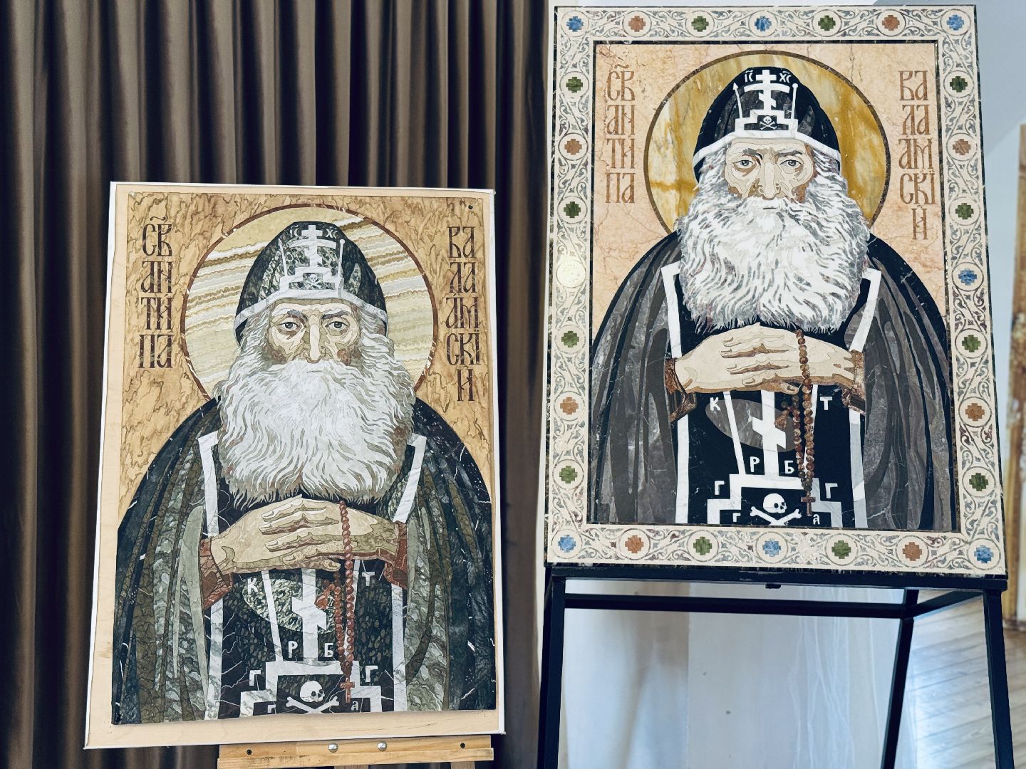 раменское, гжель, иконы, иконы из камня, православие, фестиваль, православный фестиваль, ромашковое поле, покровский храм ,