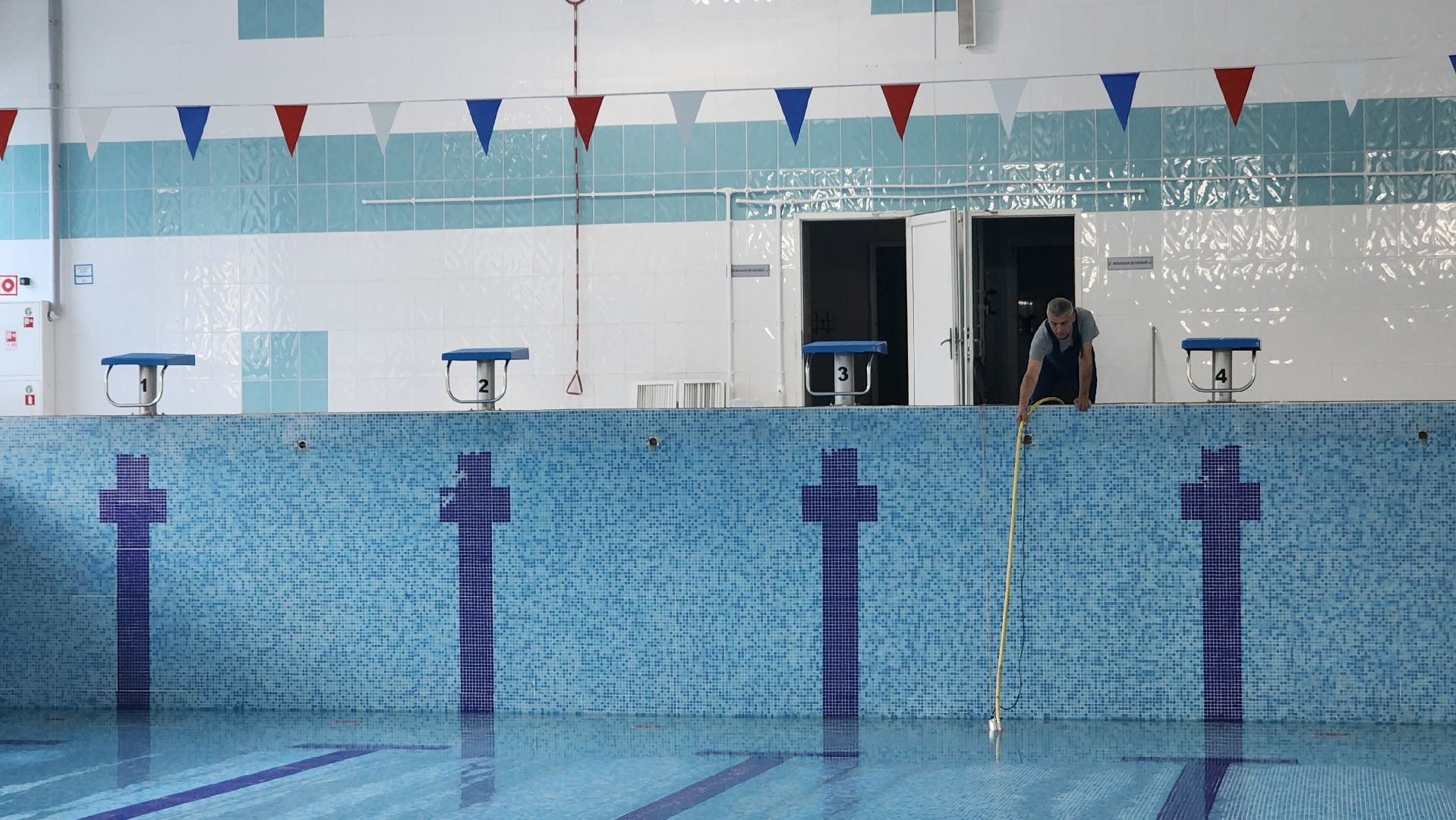 спорт, подготовка бассейна, дс импульс протвино,