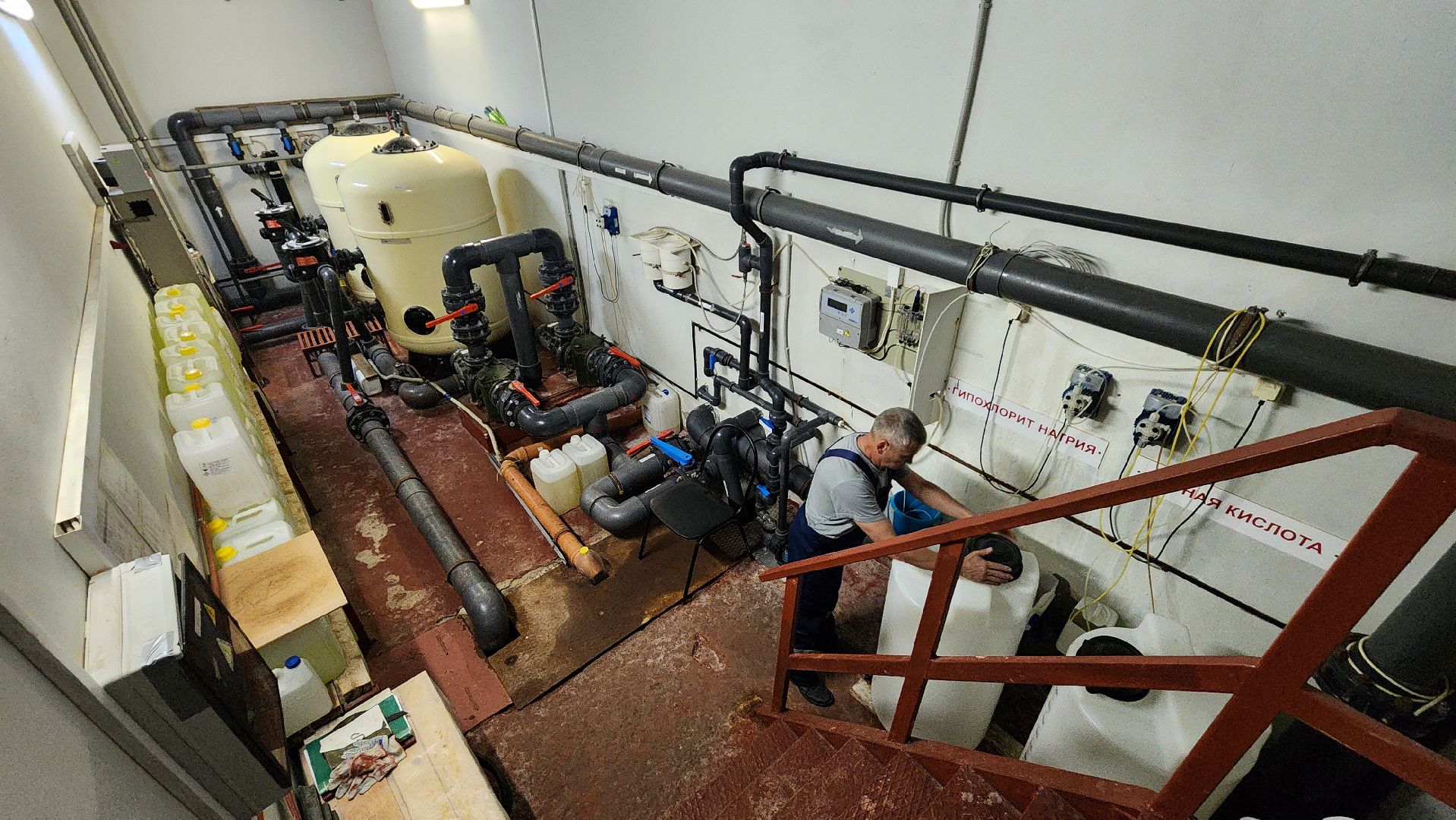 спорт, подготовка бассейна, дс импульс протвино,