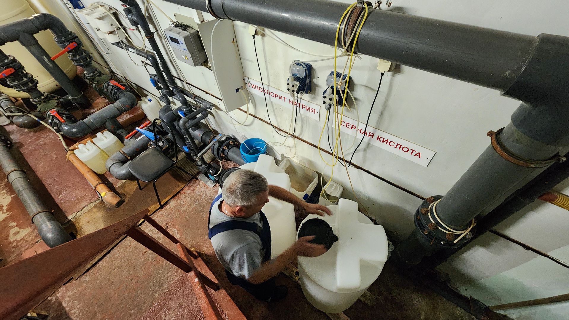 спорт, подготовка бассейна, дс импульс протвино,