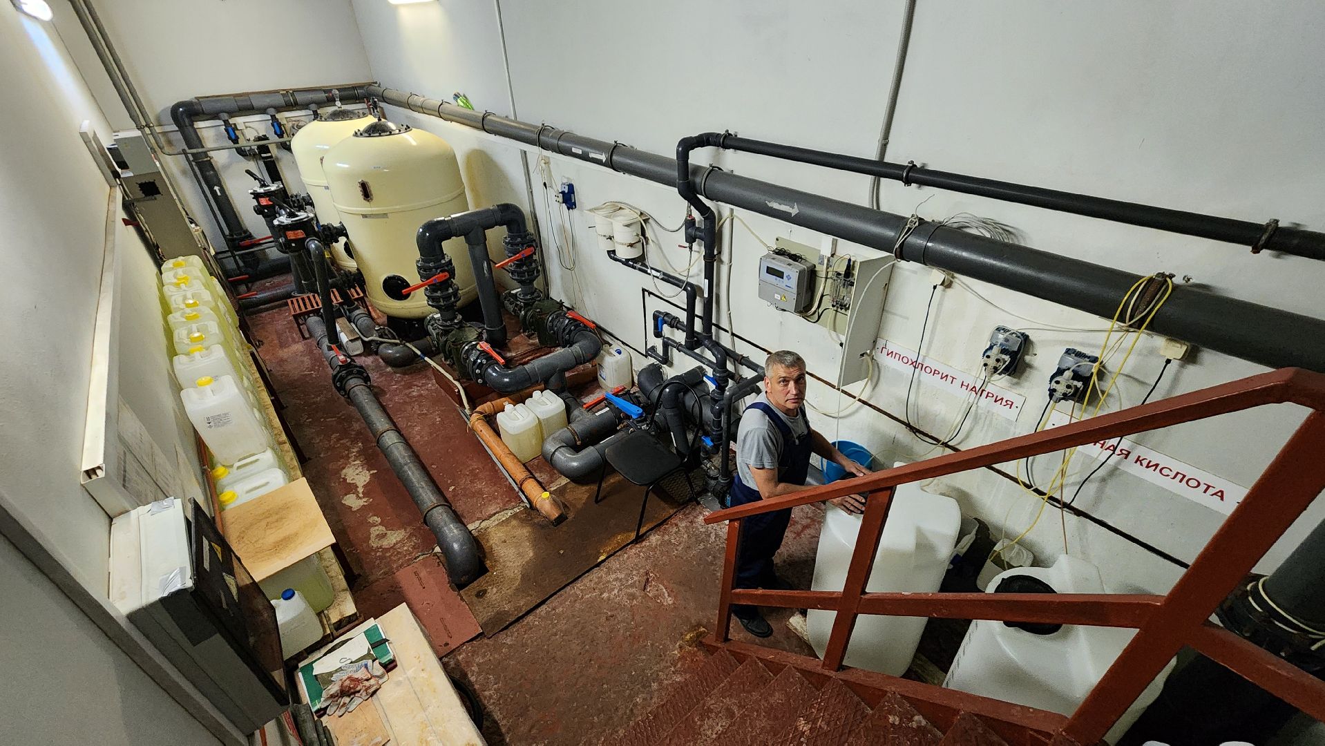 спорт, подготовка бассейна, дс импульс протвино,