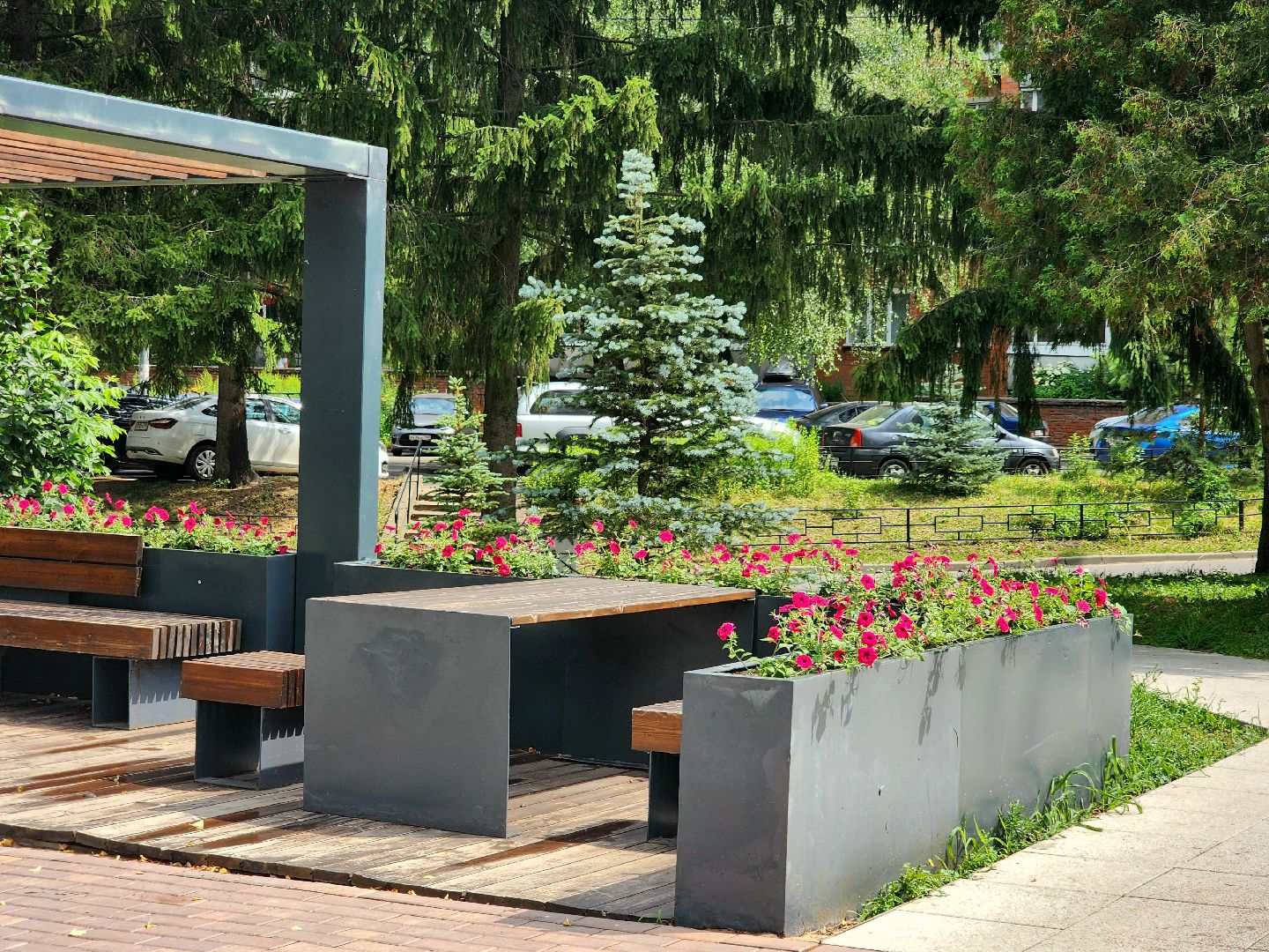 Пущино, благоустройство 2025, цветы, серпухов,