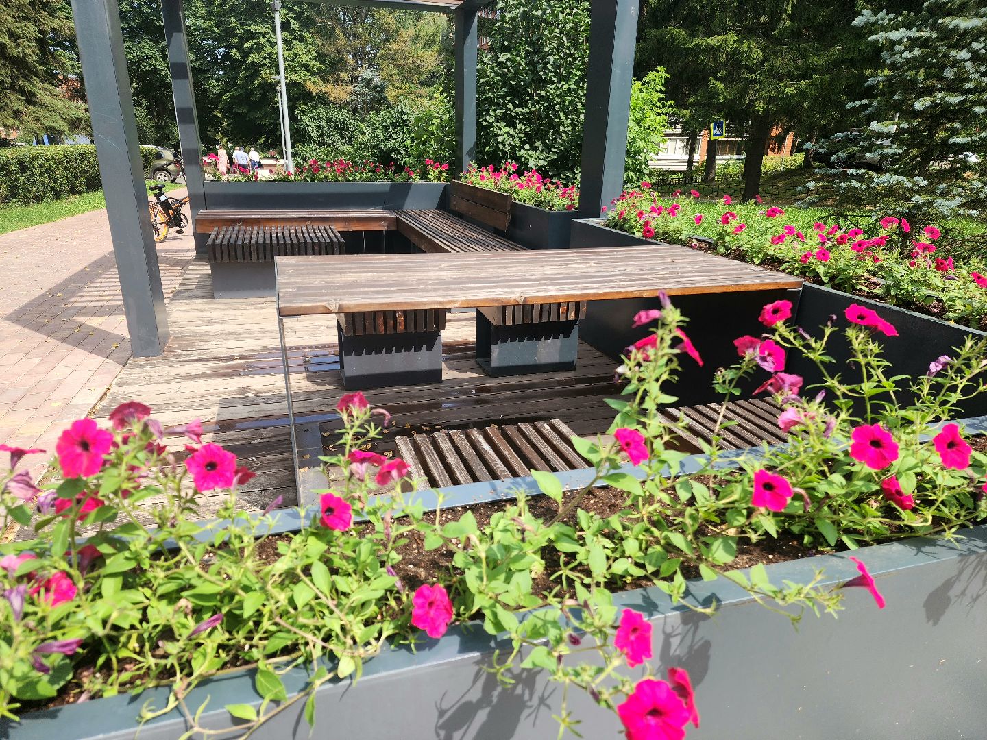 Пущино, благоустройство 2025, цветы, серпухов,