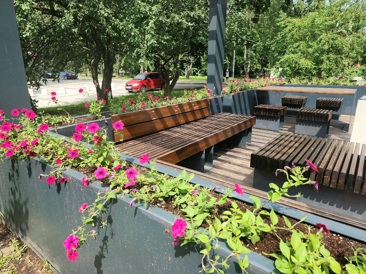 Пущино, благоустройство 2025, цветы, серпухов,