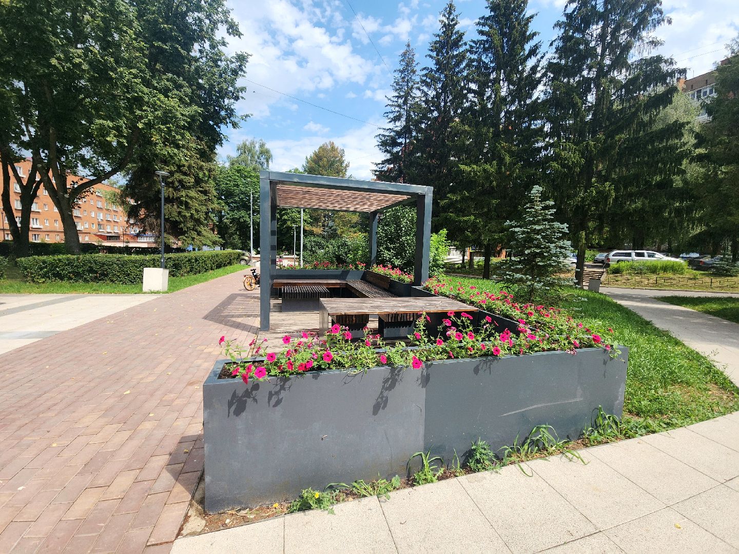 Пущино, благоустройство 2025, цветы, серпухов,