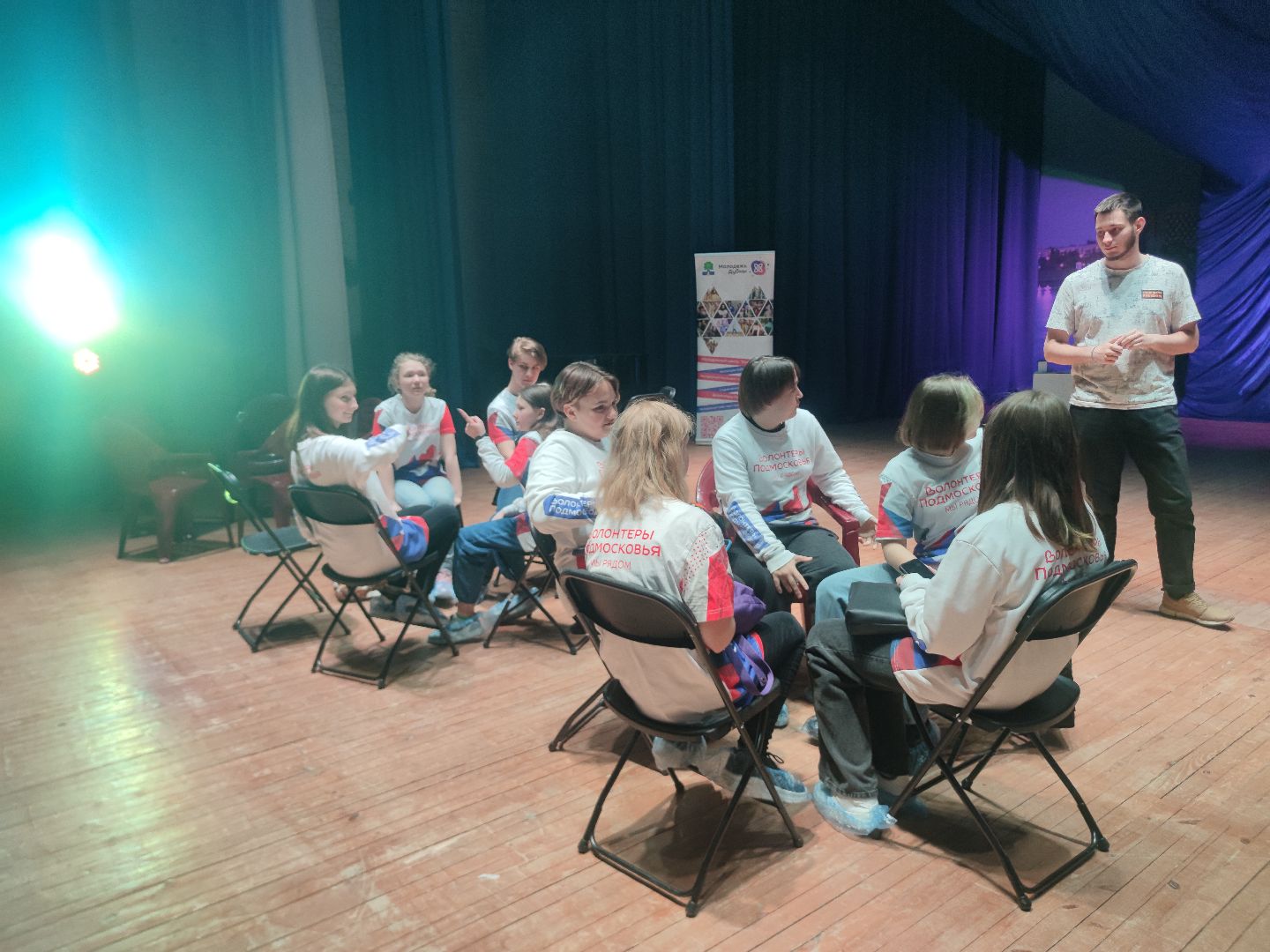тренинг, студенты, волонтеры Подмосковья, Дубна