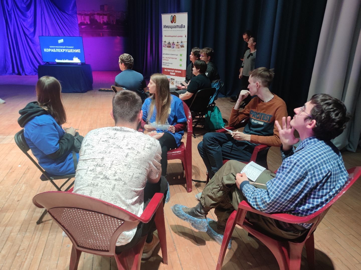 тренинг, студенты, волонтеры Подмосковья, Дубна