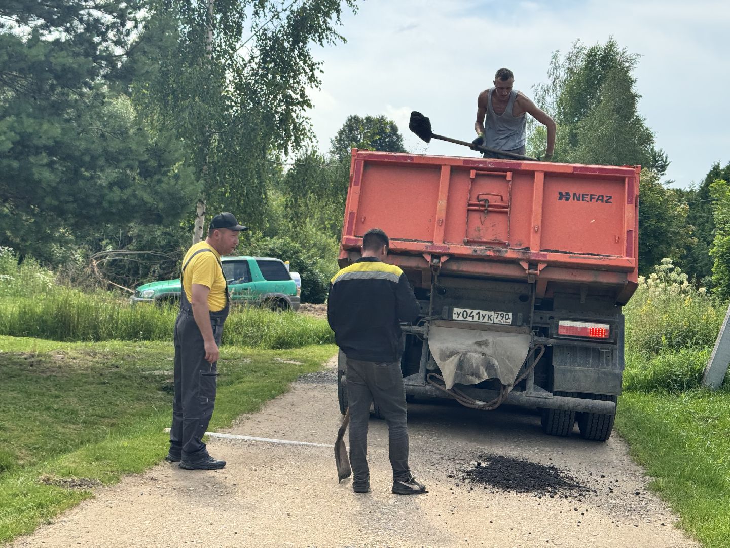 шаховская, ямочный ремон, асфальт, ремонт дорог,