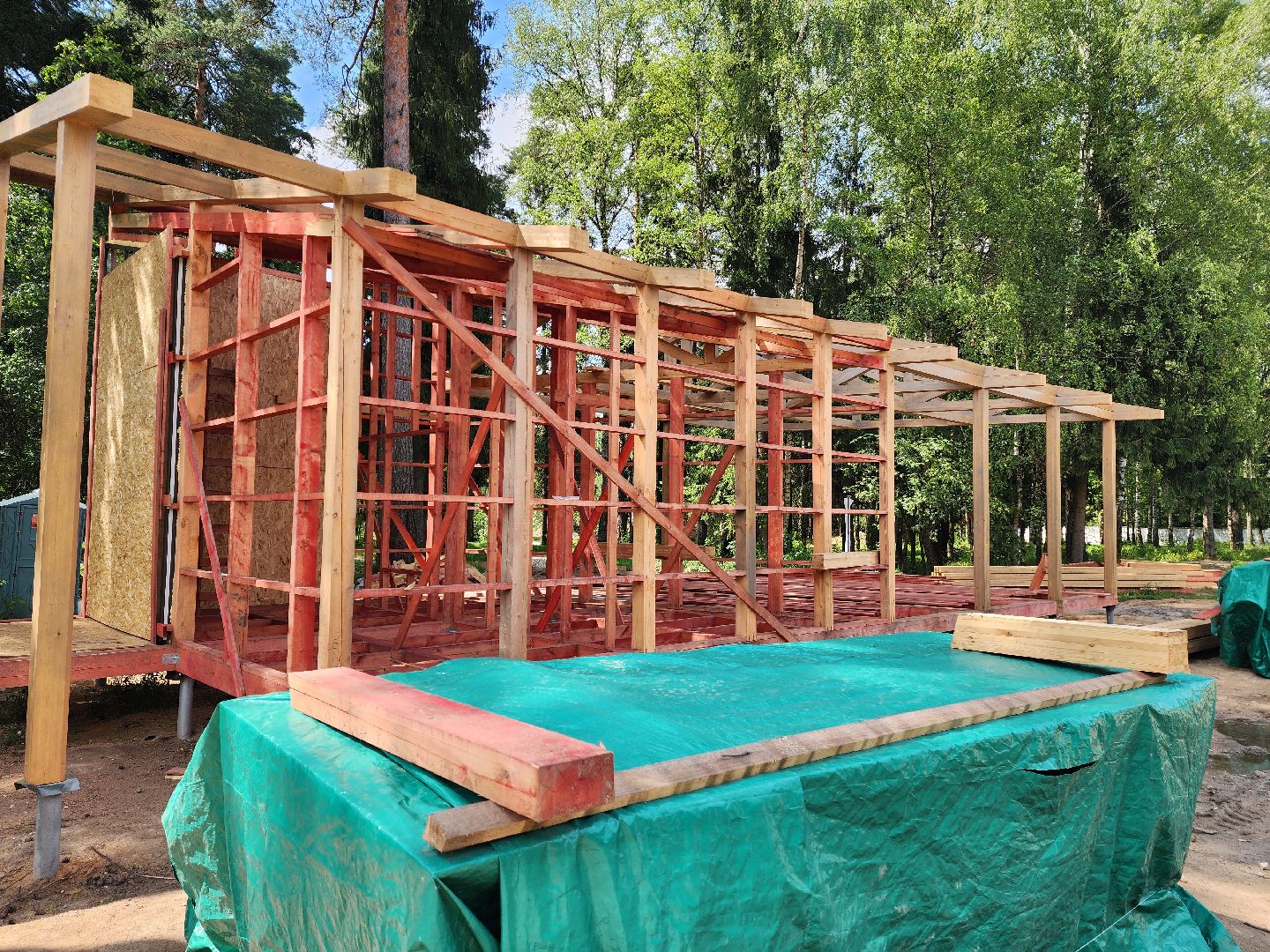 красноармейск, городской округ пушкинский, лесопарк, банный лес ,детские игровые площадки,