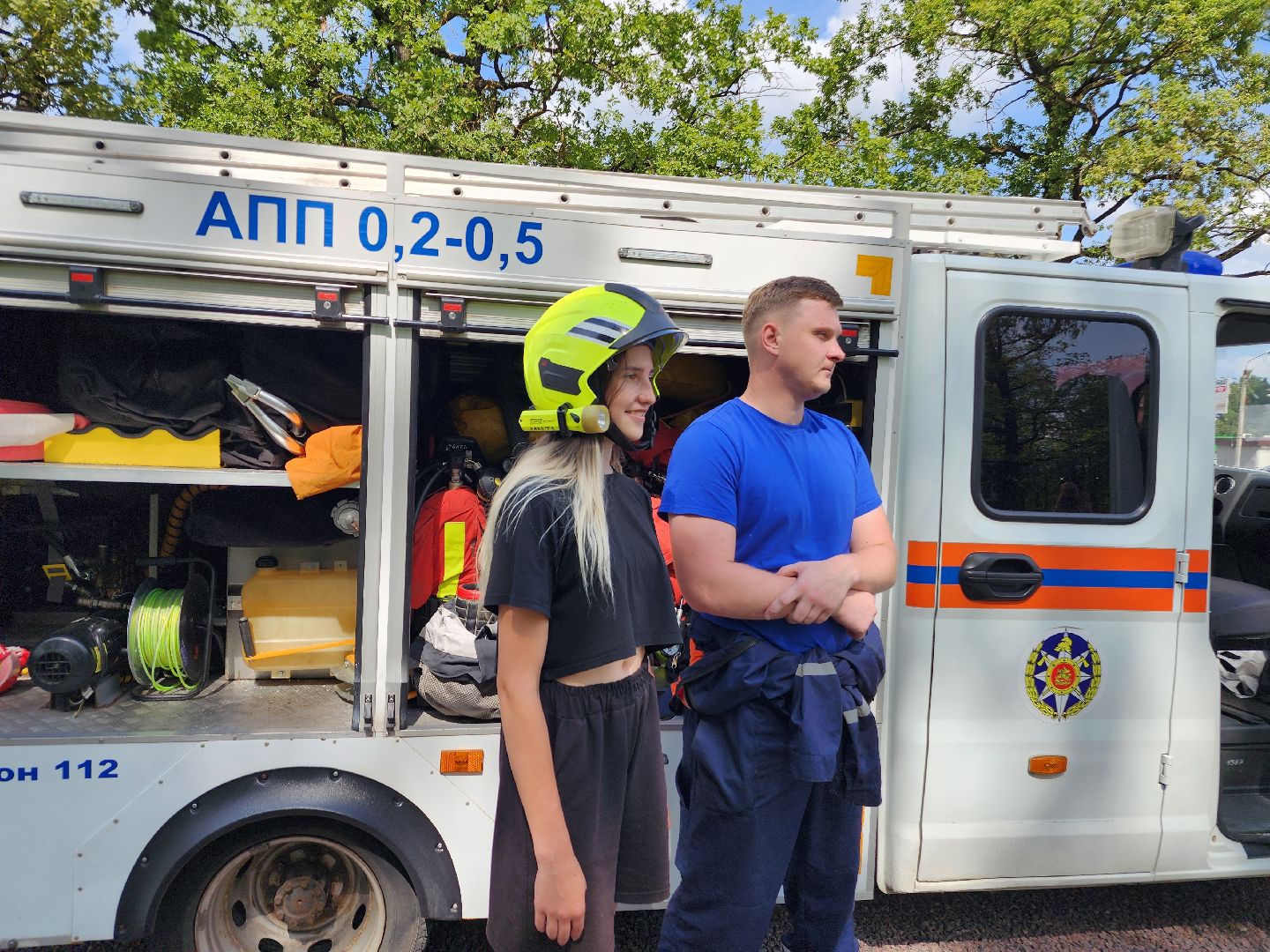 фрязино, детский лагерь, пожарные, спасатели,