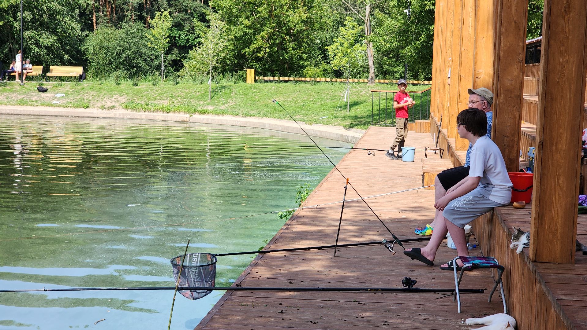 день рыбака, рыбалка, черепаха, набережная, лосино-петровский,