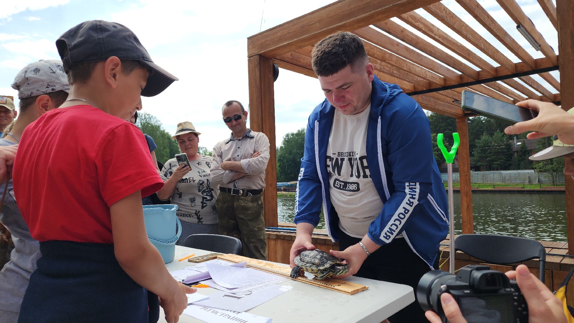 день рыбака, рыбалка, черепаха, набережная, лосино-петровский,