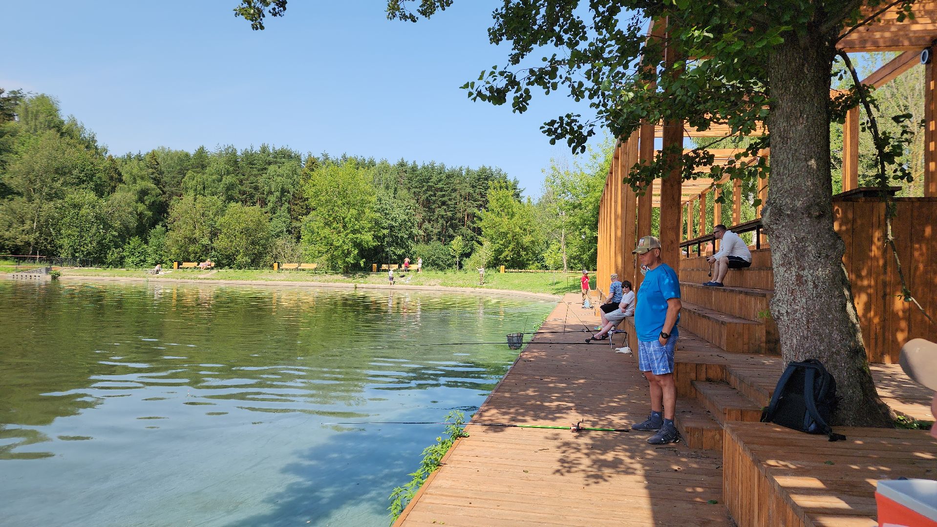 день рыбака, рыбалка, черепаха, набережная, лосино-петровский,