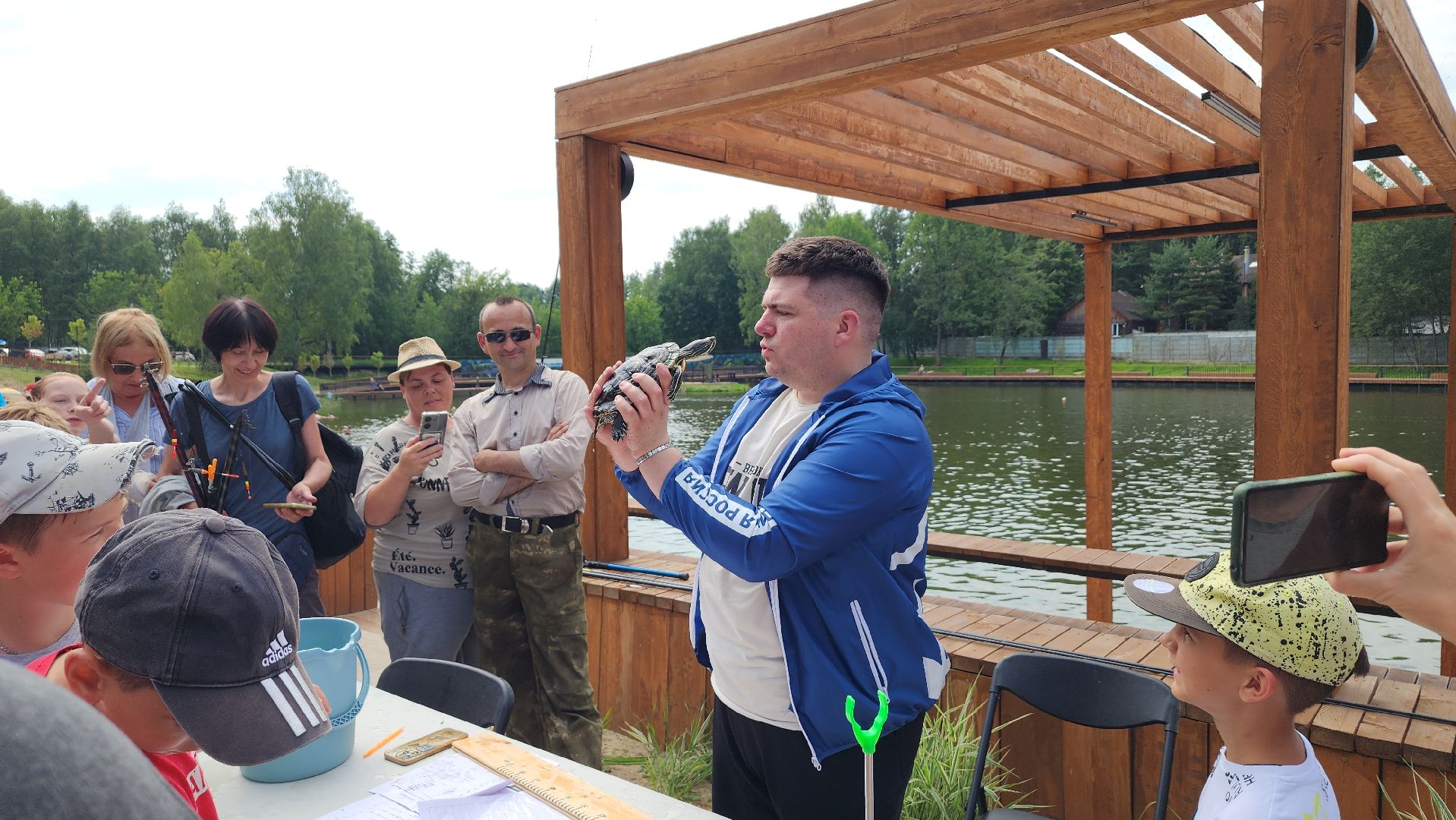 день рыбака, рыбалка, черепаха, набережная, лосино-петровский,