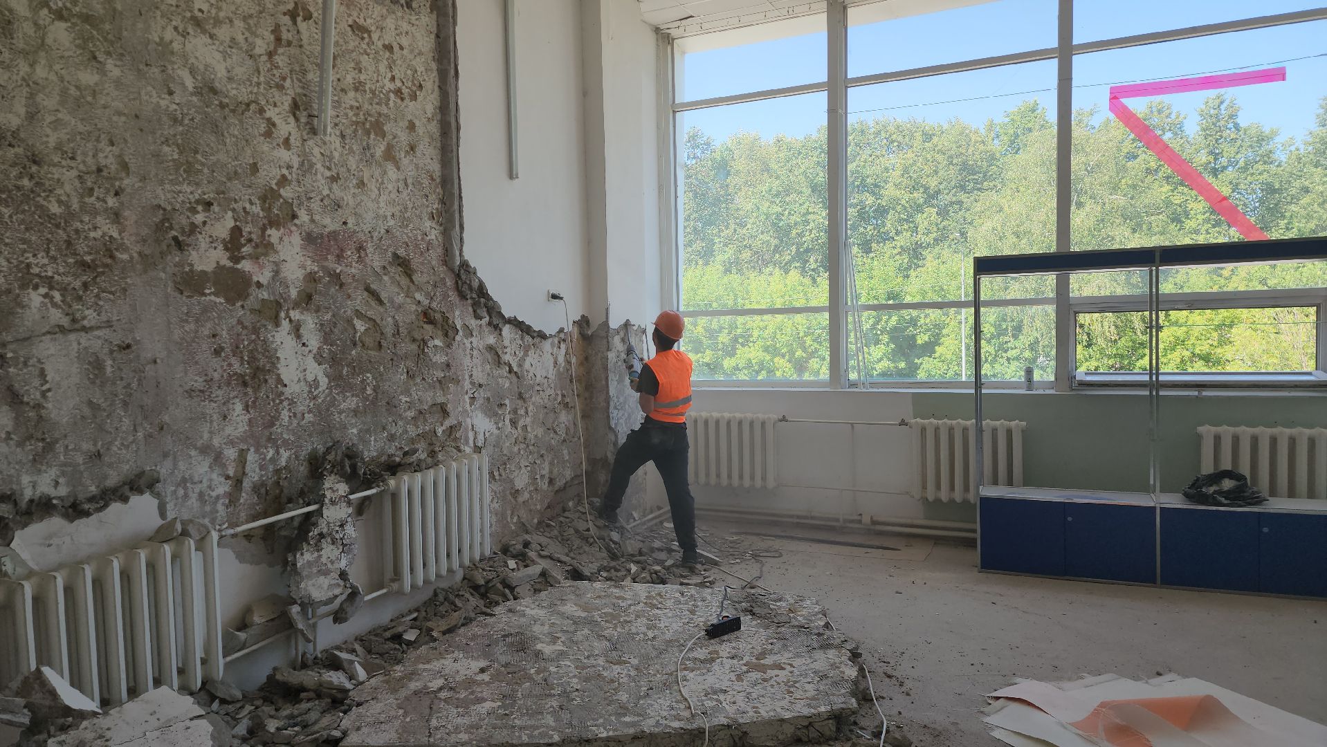 серпухов, подмосковье, капремонт детской школы искусств,