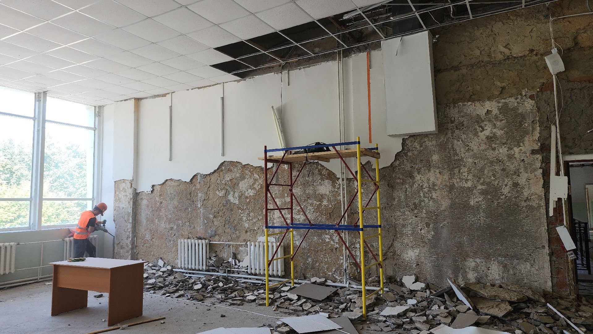 серпухов, подмосковье, капремонт детской школы искусств,