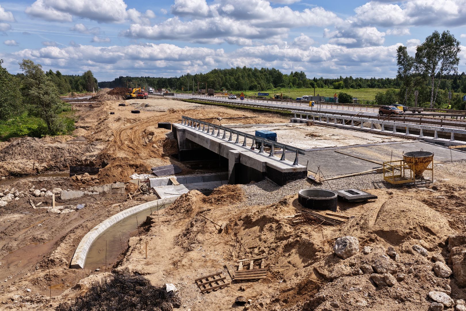 видео с коптера, расширение м-1, дороги подмосковья, реконструкция м-1,