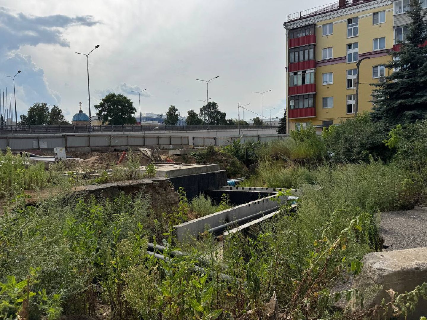 Люберцы, Прорыв трубы , Комунальщики, устранение аварии,