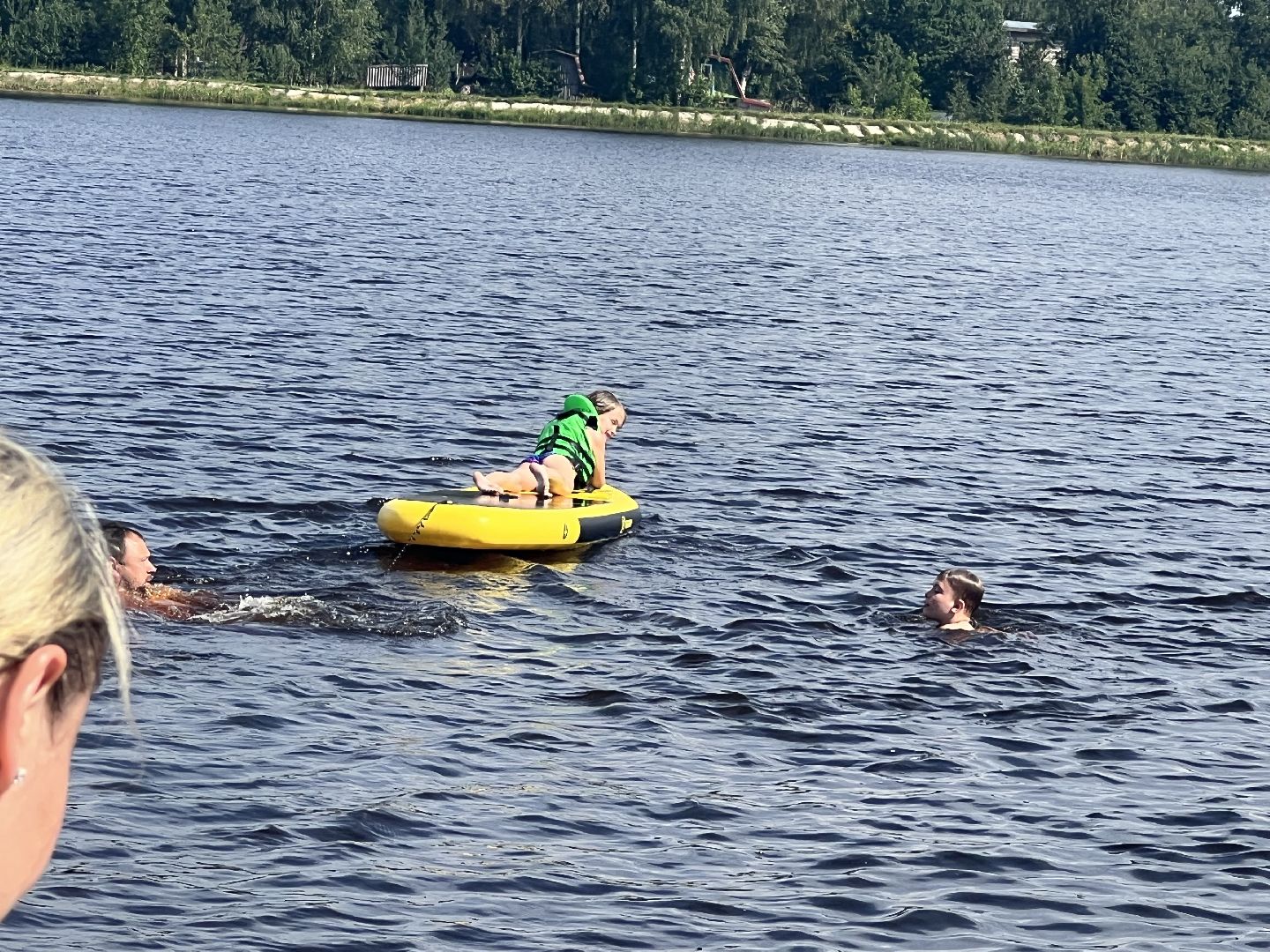 Запрудня, Солнечный берег, талдомскийокруг, пляж, отдых на воде,