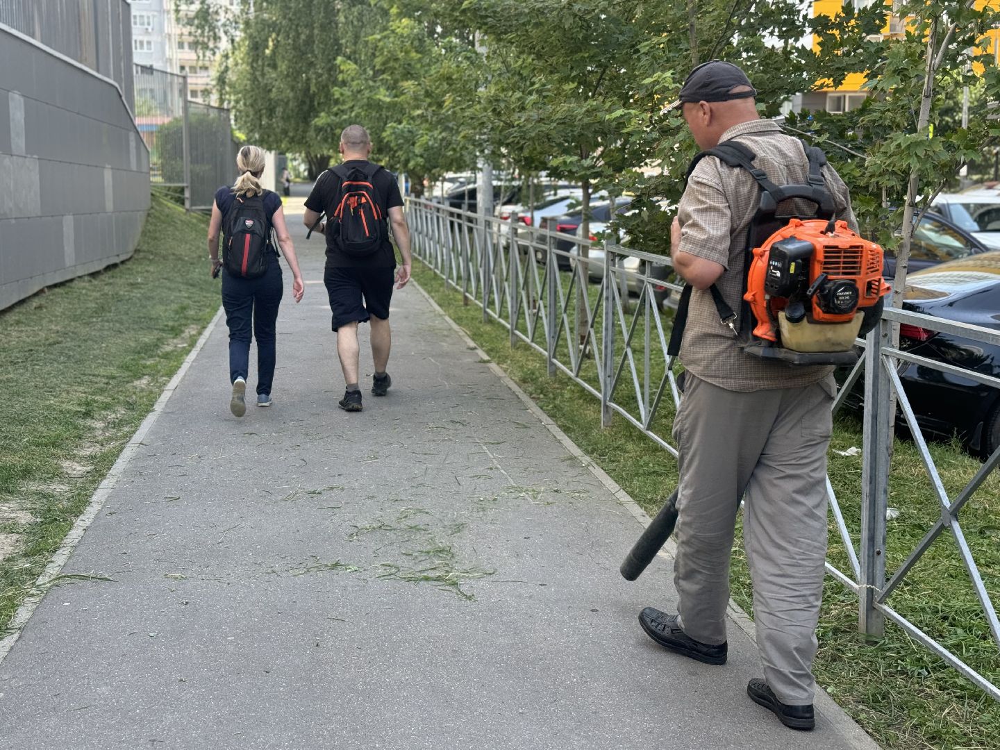 покос травы, ленинский городской округ, мбу благоустройство,