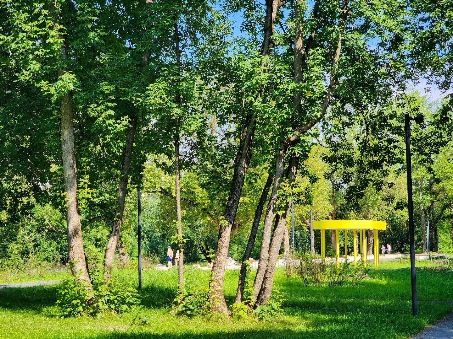 Подольск, Парк Талалихина, Пляж, отдых у воды,