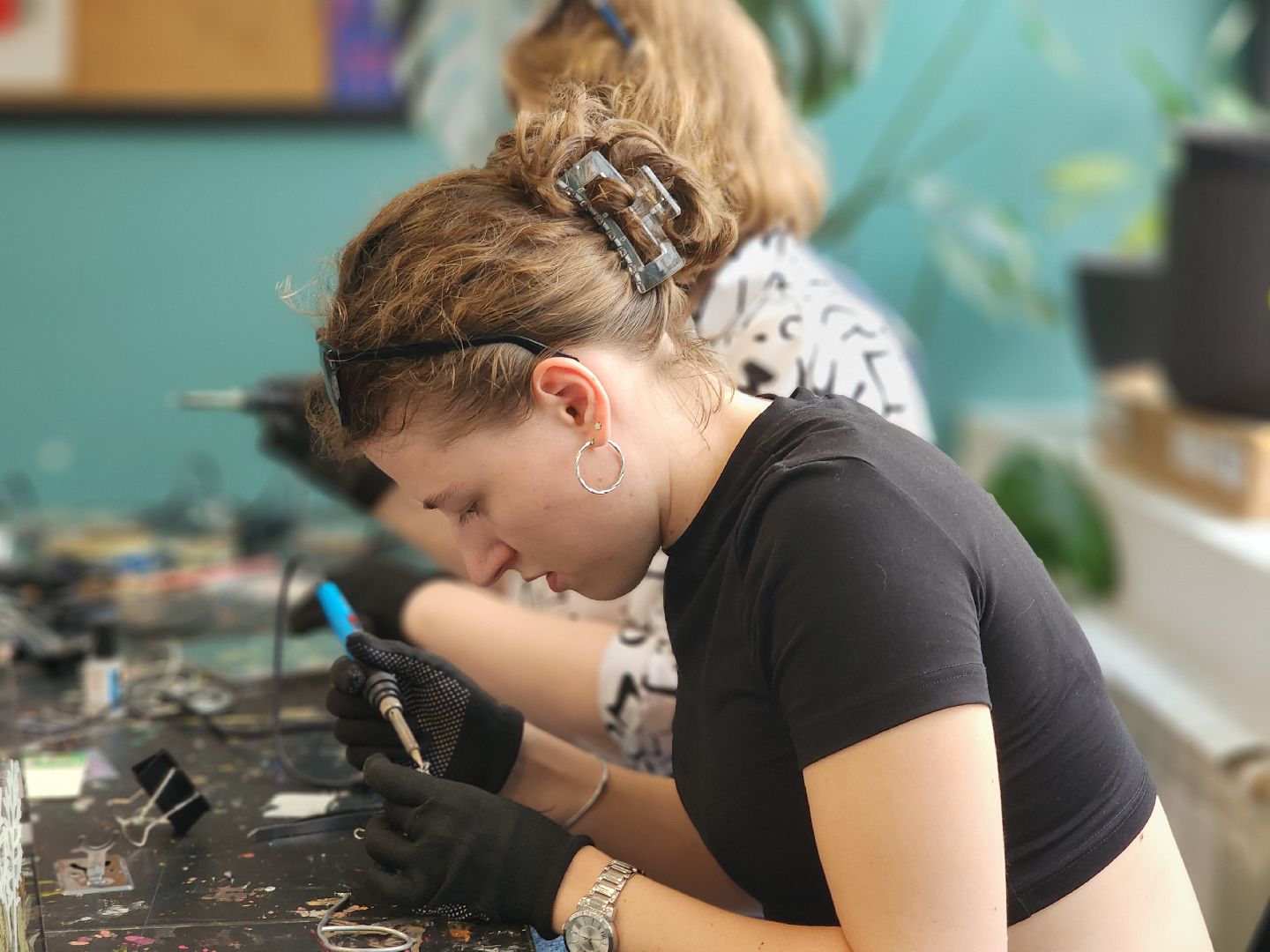 Черноголовка, мастер-класс, Гербарии в стекле,